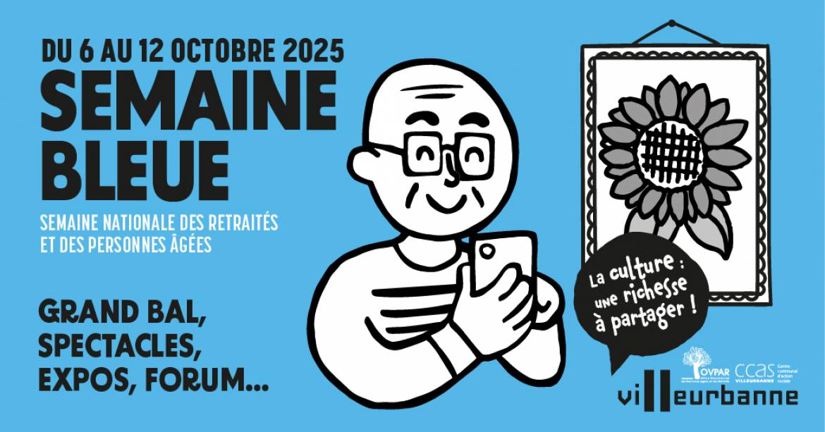 Visuel Semaine bleue 2025